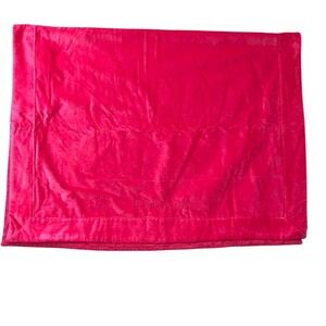 Escada Beach Bath Towel Unisex Fuchsia Pink Velour Cotton‎ Embroidered Logo